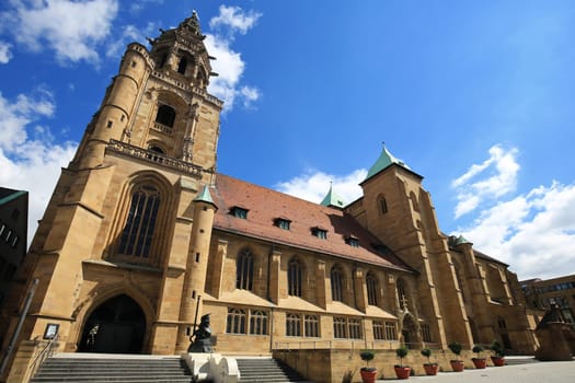 Kilianskirche is a sight of the city of Heilbronn