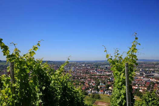 Statue Robert Mayer is a sight of the city of Heilbronn