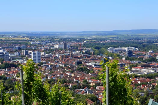 Statue Robert Mayer is a sight of the city of Heilbronn