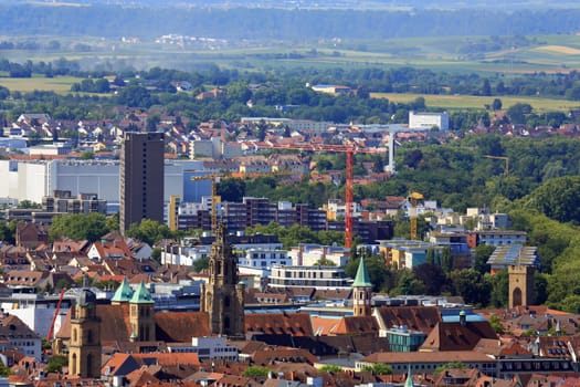 Statue Robert Mayer is a sight of the city of Heilbronn