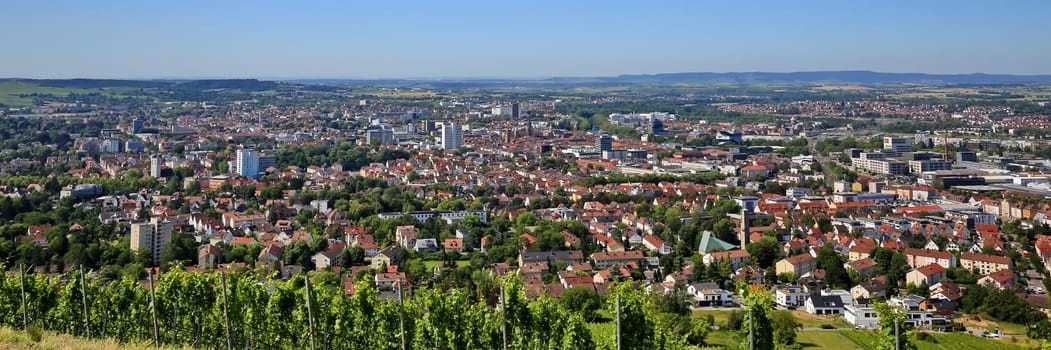 Statue Robert Mayer is a sight of the city of Heilbronn