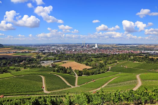 Statue Robert Mayer is a sight of the city of Heilbronn