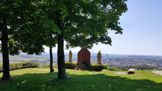 Statue Robert Mayer is a sight of the city of Heilbronn