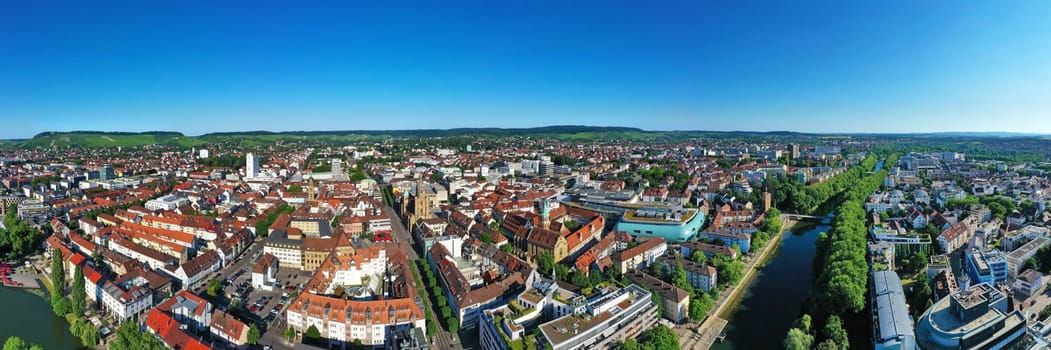 Statue Robert Mayer is a sight of the city of Heilbronn