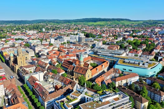 Statue Robert Mayer is a sight of the city of Heilbronn
