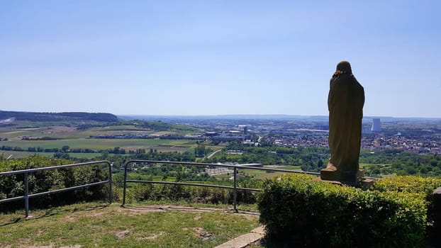 Statue Robert Mayer is a sight of the city of Heilbronn