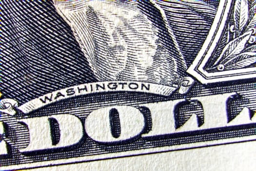 Dollar bills as a background