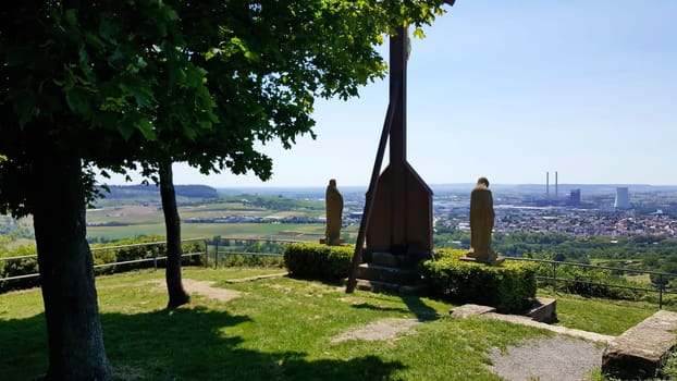 Statue Robert Mayer is a sight of the city of Heilbronn