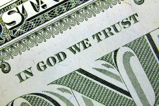 Dollar bills as a background