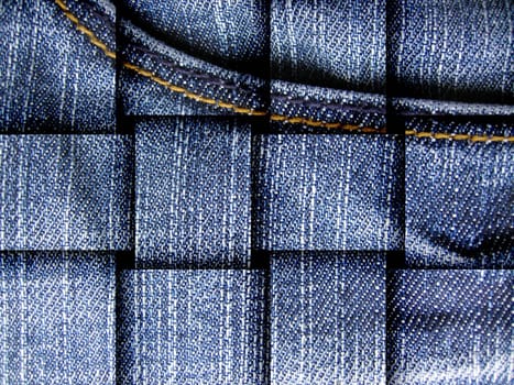 blue jeans fabric as a background