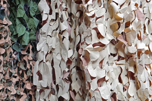 Camouflage nets for hidding in nature