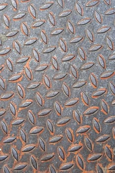 Heavy duty Durbar diamond plate metal floor