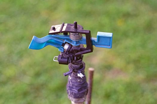 Automated water sprinkler for garden irrigation