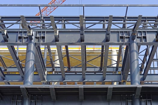 New steel construction for new skyscraper