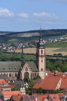 Sankt Martin is a sight of the city of Tauberbischofsheim