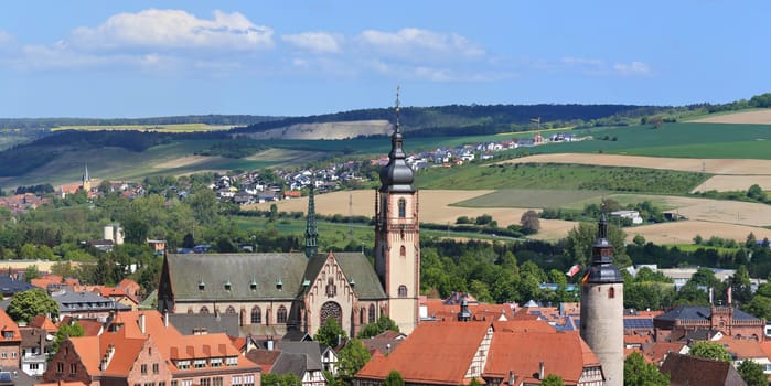 Sankt Martin is a sight of the city of Tauberbischofsheim