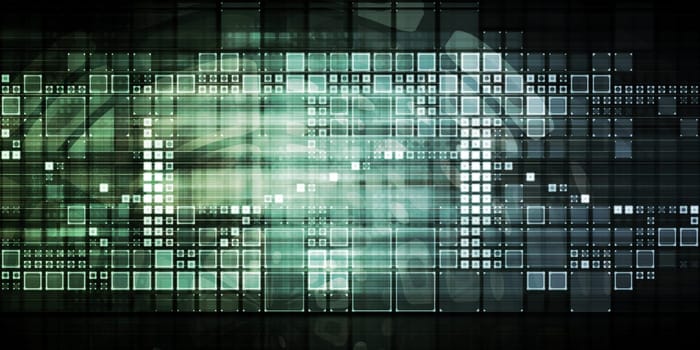 Data Stream of Internet Digital Information Moving