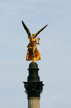 The Angel of Peace is a monument in Munich's Bogenhausen.