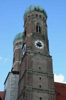The Church of our Lady in the Bavarian State capital of Munich .