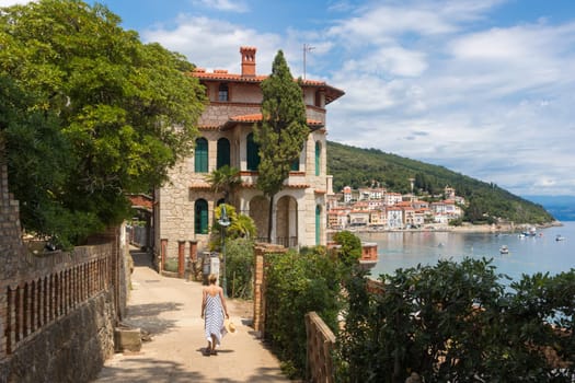 Moscenicka Draga is municipality at Adriatic sea, Croatia. Centre of the municipality is the former fishing village which is nowadays a tourist resort with two beaches, small marina and walking paths.