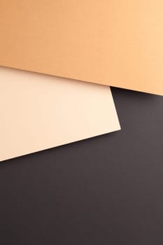 Abstract modern paper background. Empty room for text. Top view