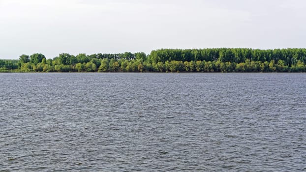 Danube river near Belgrade Serbia
