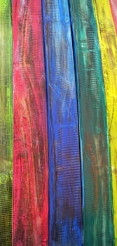 Rough color wood planks background