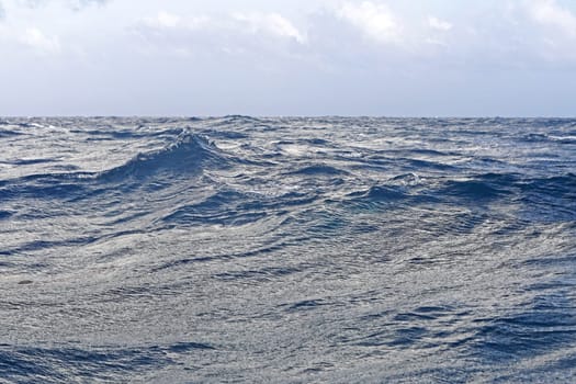 Big waves in Indian ocean near Africa
