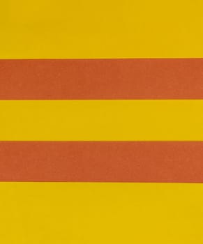 Yellow and Orange coloured paper background, abstract contrast conceptual image