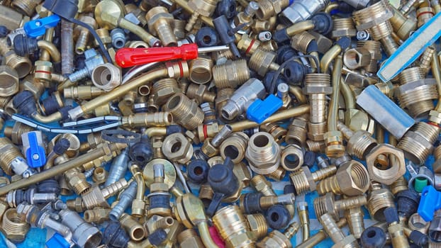 Water hose attachments couplers nuts adaptors fittings