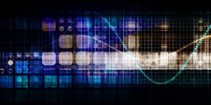 Digital Economy on Digital Computing Technologies Concept