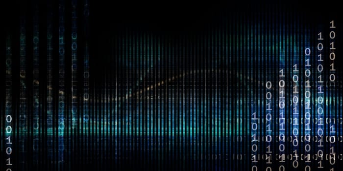 Sports Tech Innovation with Technology Background Theme