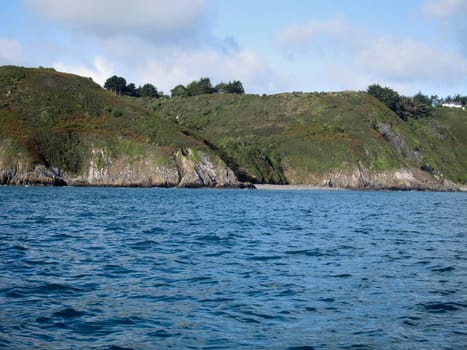 Pordic vu de la mer