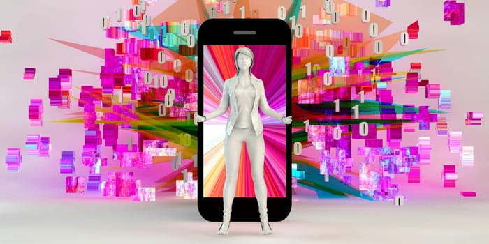 Smartphone Market Manufacturing Industry as a Business Concept