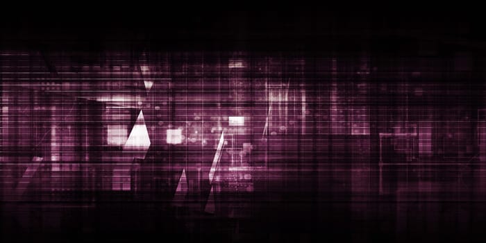 Empowered By Technology Solutions and Software Concept