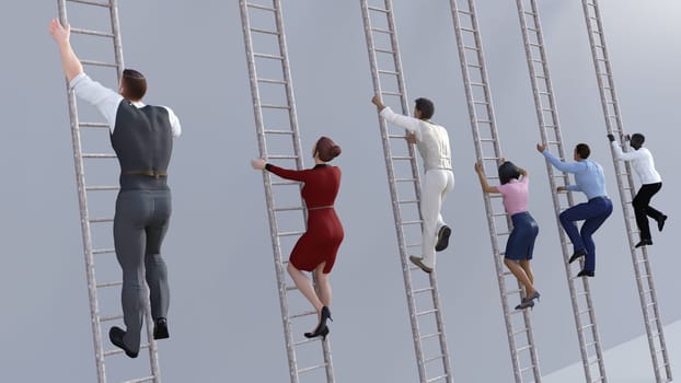 Career Progression with Corporate Ladders for Promotion