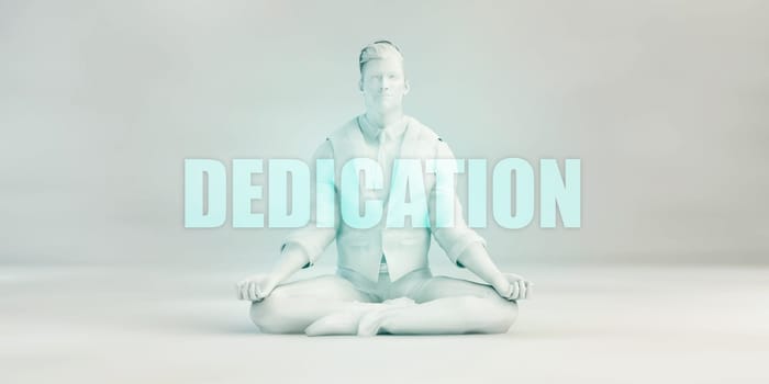 Dedication and Keeping Calm Zen State Easy Solutions