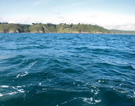 Pordic vu de la mer