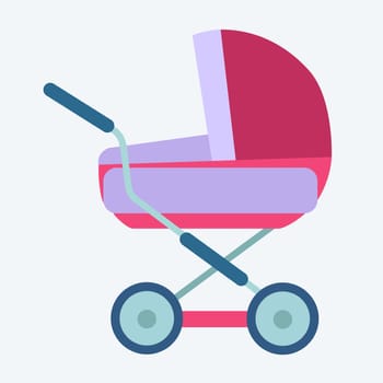 baby carriage childhood and motherhood icon symbol icon