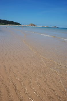 Sandy beach