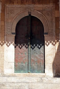 Traditional door from Sidi Bou Said, Tunisia