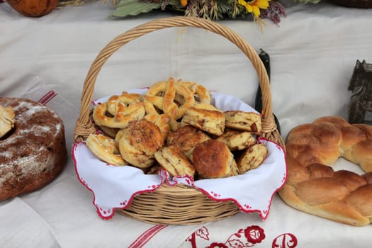Fresh bread rolls