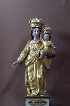 Blessed Virgin Mary with baby Jesus