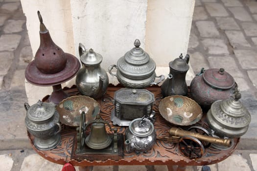 Tunisian antique shop