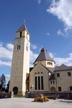 Parish church of the Holy Trinity in Krasic, Croatia