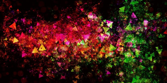 Grunge Concert Festival Background as Colorful Abstract