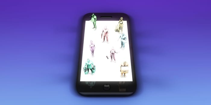 The Gig Economy with Mobile Phone to Access Services