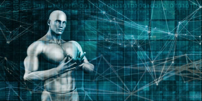 Machine Learning AI Artificial Intelligence Abstract Concept