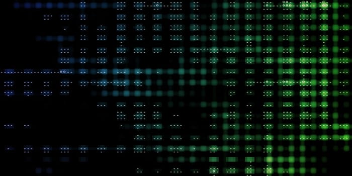 Technology Abstract with Futuristic Lines as Art