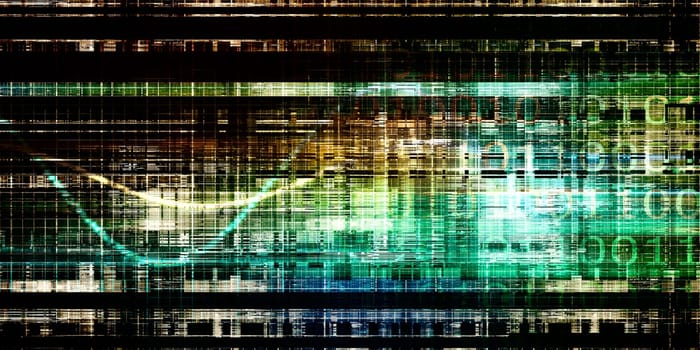 Multimedia Background For Digital Network On The Internet